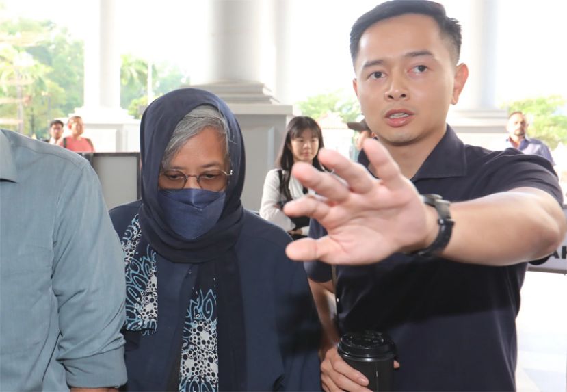 敦达因的女儿阿丝丽被控蓄意不遵守反贪污委员会通知书的条款 没向反贪会申报其名下所有资产