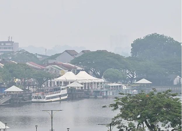 砂拉越烟霾缓解　10县区学校全面复课