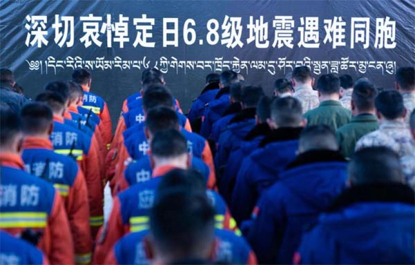 西藏日喀则13日晚间，出现两次高达规模5余震。