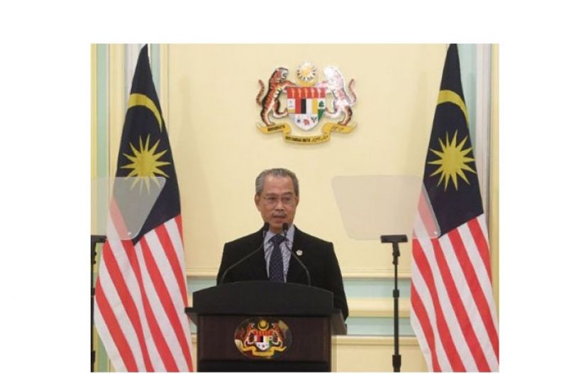 首相丹斯里慕尤丁。