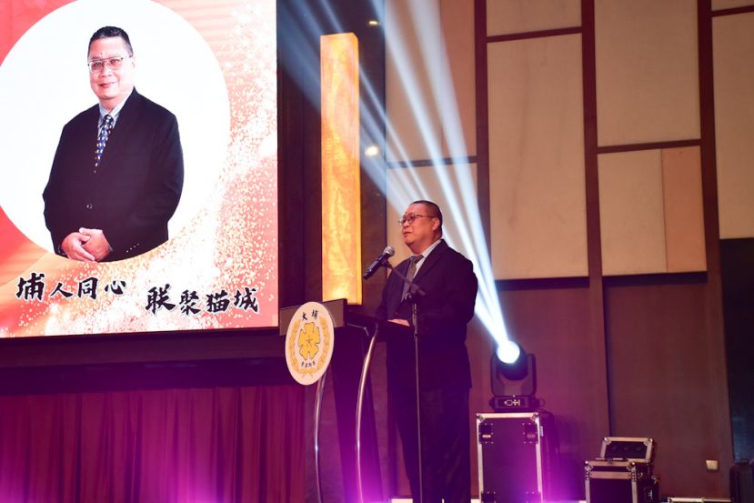 马来西亚大埔联合总会（埔联）新任总会长饶锦祥。