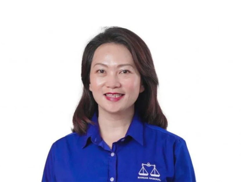 马华妇女组署理主席郑慧玲.