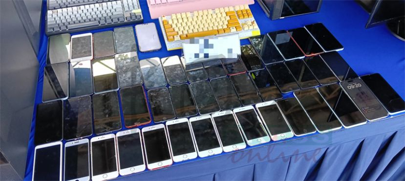 警方突击涉及诈骗案的线上求职呼叫中心   拘捕5名涉案男子 侦破14宗损失182万令吉的案件