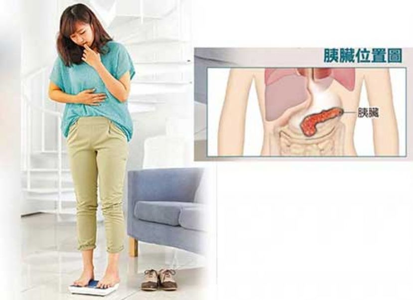 胰脏癌初期无明显症状 须注意体重骤降