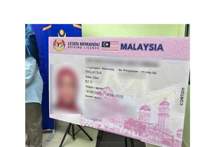 提升防伪功能　陆交局推出新版驾照