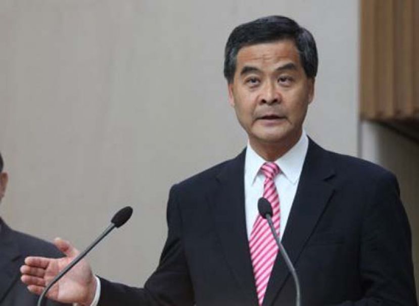 前香港特首梁振英喊话香港反对派，“不要低估中央处理香港问题的决心”。