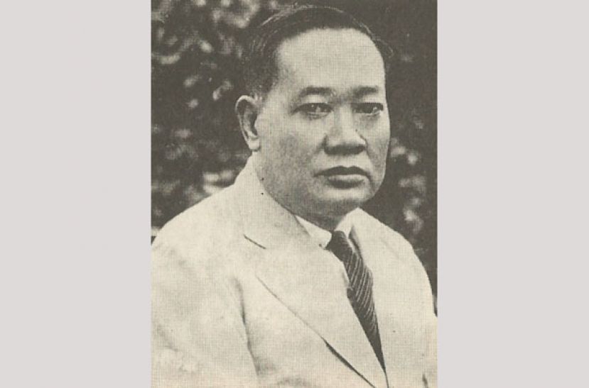 战前的诏安籍富商陈三元遗照。