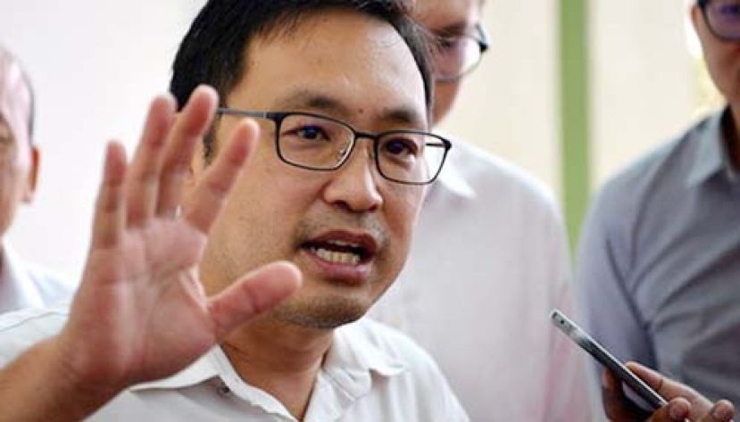 行动党砂主席张健仁。