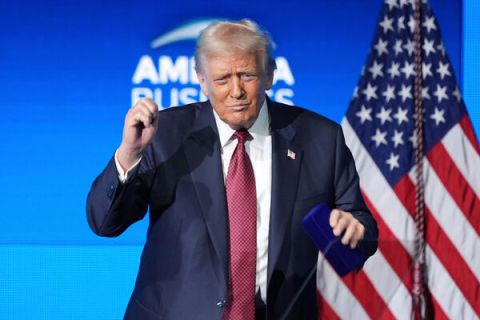 美国总统特朗普。