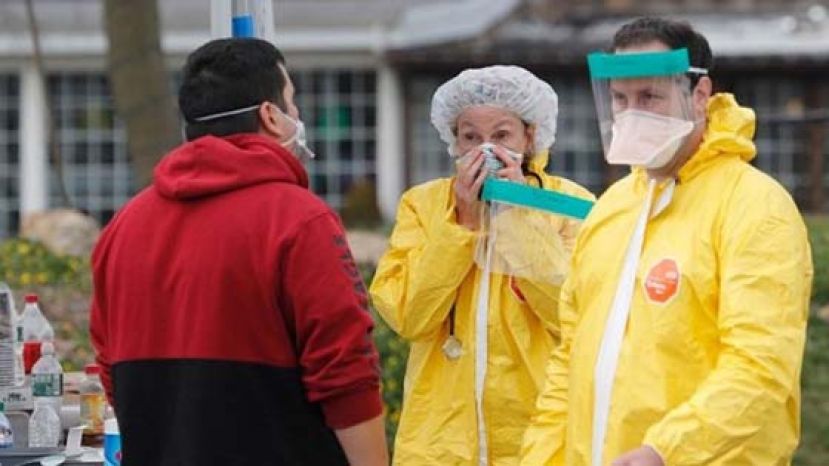 美国的新冠肺炎疫情持续严峻，累计逾235万人确诊。