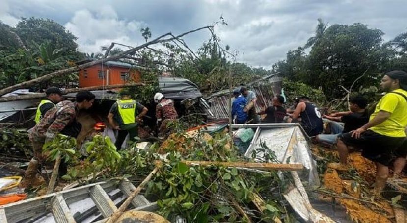 4名学生于沙巴水灾和土崩事故中罹难  教育部慰问家属