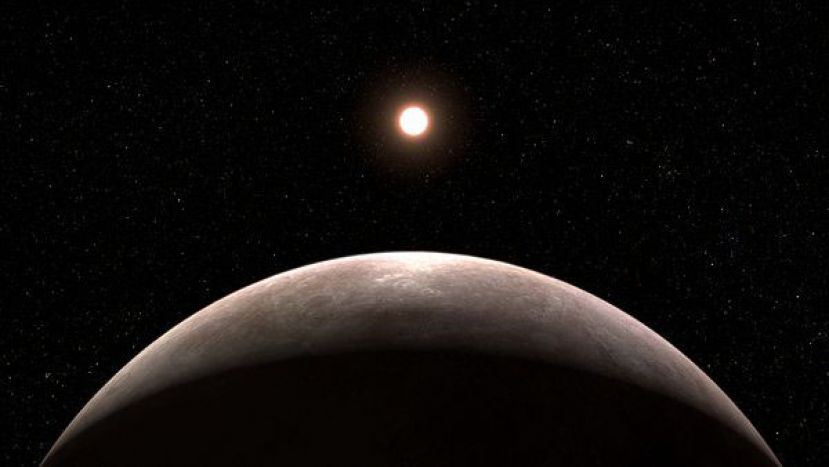系外行星LHS 475 b想像图。