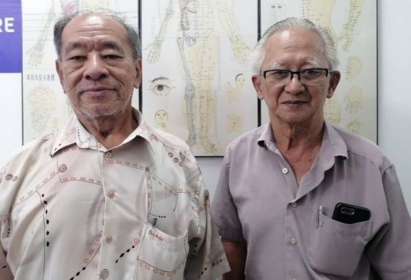 田明东（右）及彭煜顺认为，砂人民庆&ldquo;722砂拉越独立日&rdquo;具有意义。