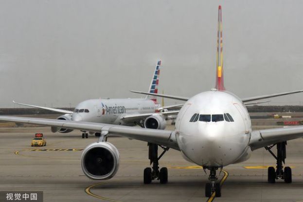 上海浦东机场。