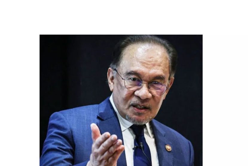 大马首相安华。