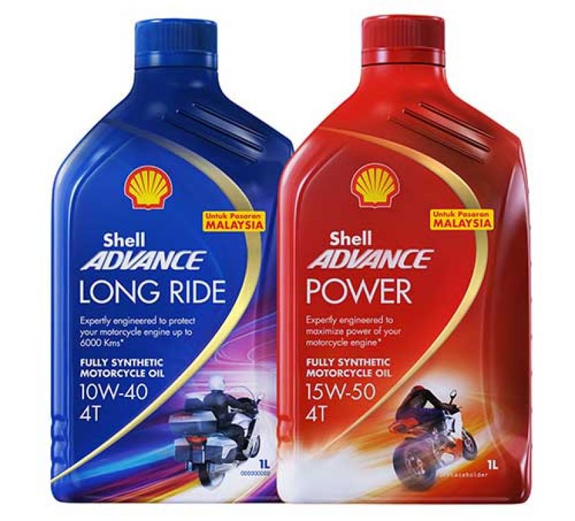 崭新SHELL ADVANCE 摩托引擎润滑油 专注于油品功效性，满足各种驾驶需求