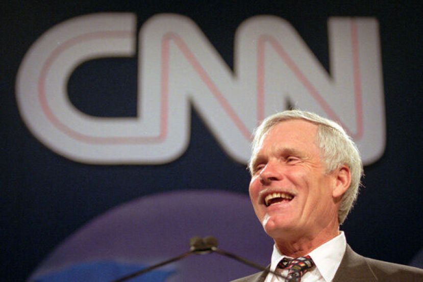 CNN创办人泰德透纳6日辞世，享寿87岁，传奇一生划下句点。