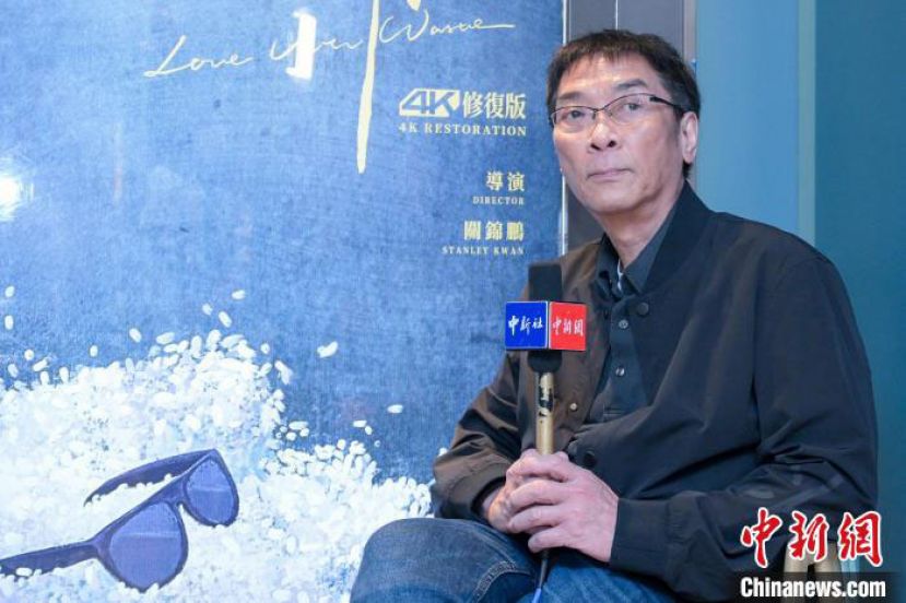 香港导演关锦鹏近日接受中新社记者专访。