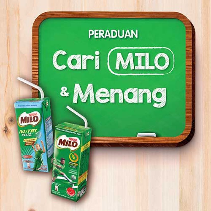 MILO&reg;UHT推出 &ldquo;Peraduan Cari MILO&reg;  Menang&rdquo; 竞赛鼓励家庭储蓄
