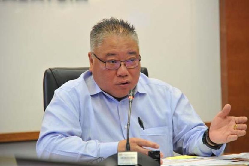 民都鲁区国会议员拿督斯里张庆信。