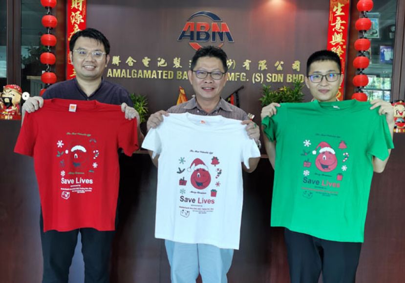 12月11日（星期日）ABM Fujiya Berhad 办捐血活动