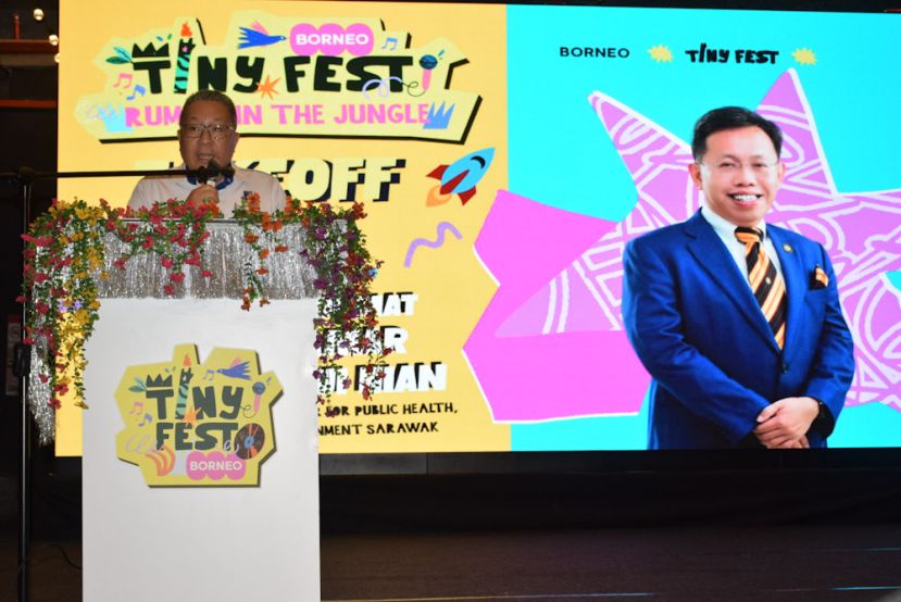 黄鸿圣：打造儿童友好城市　Tiny Fest Borneo 2026正式启动