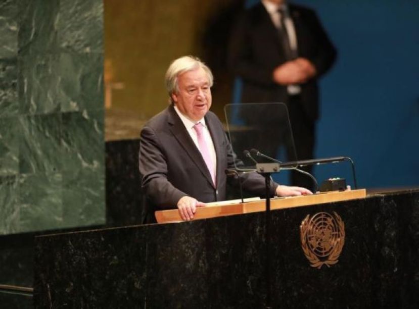 第80届联大开幕，古特雷斯呼吁国际社会加强团结。