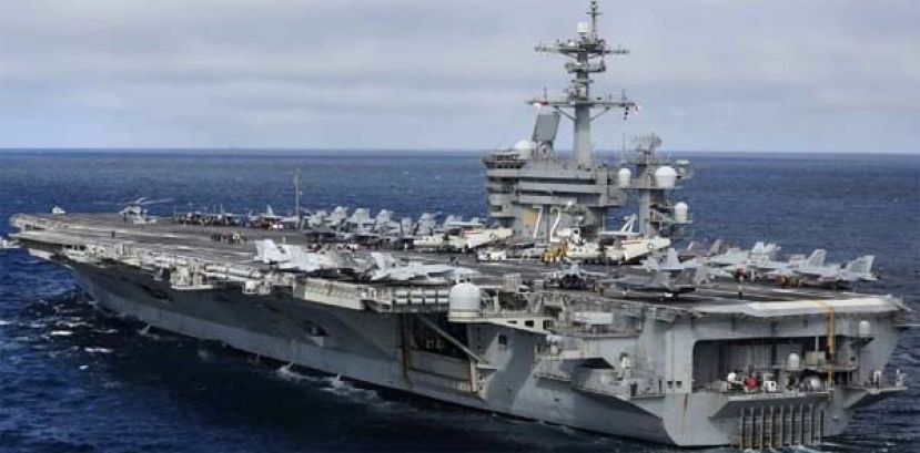 &ldquo;亚伯拉罕&rdquo;号航母。