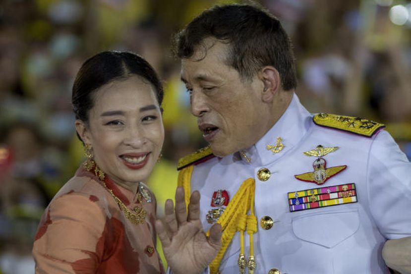 泰国国王瓦吉拉隆功与长公主帕差拉吉帝雅帕。