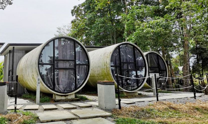 山都望涵筒度假村“The Culvert”崭新的居住体验及大自然的融合，让它一下子就火了起来！