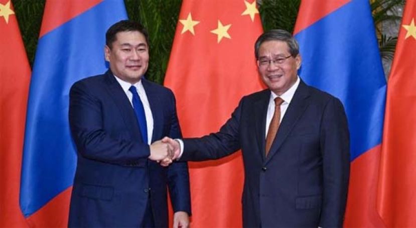 【进博会】李强会见蒙古国总理，中国支持企业赴蒙投资。