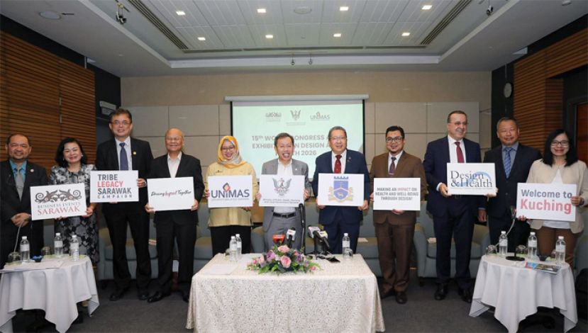 砂拉越获选为2026 年第15届世界设计与健康大会东道主