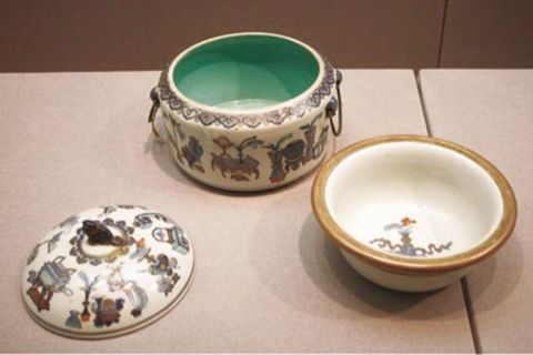 清朝光绪年间的&ldquo;保温饭盒&rdquo;。