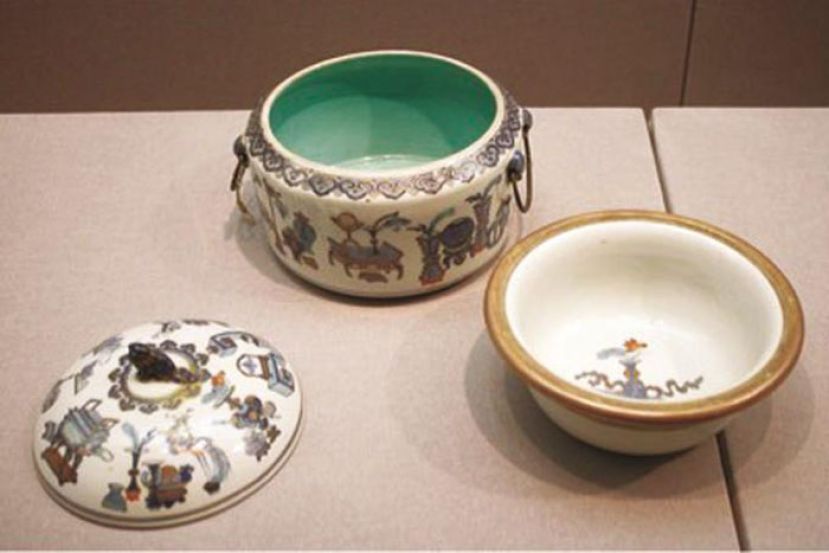 清朝光绪年间的&ldquo;保温饭盒&rdquo;。