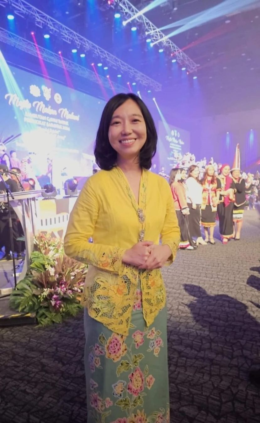 砂人民联合党中央妇女主席兼砂首长政治秘书许德婉。