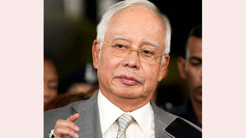 前首相拿督斯里纳吉。