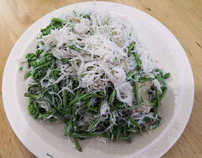 图示：不一样的炒米林米粉。