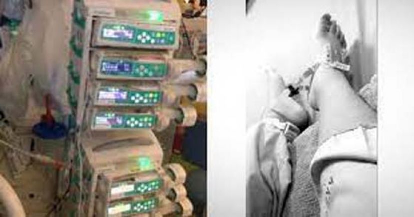 狮城4岁男童身体多处插管。