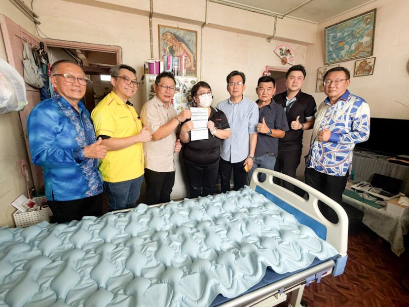 浮罗岸你我的家 关怀卧床长者 郑志国团队联手各方提供照护支援