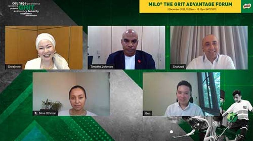 MILO&reg;《坚毅是成功的关键》，而最好的培养方式是通过体育