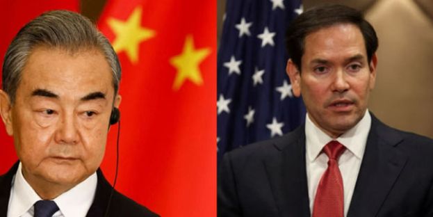 习特会前夕，王毅与卢比欧先通电话。