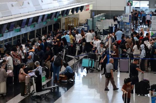 香港国际机场。