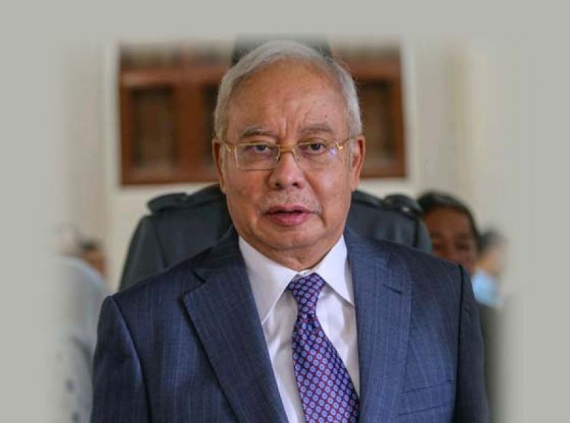 前首相拿督斯里纳吉。