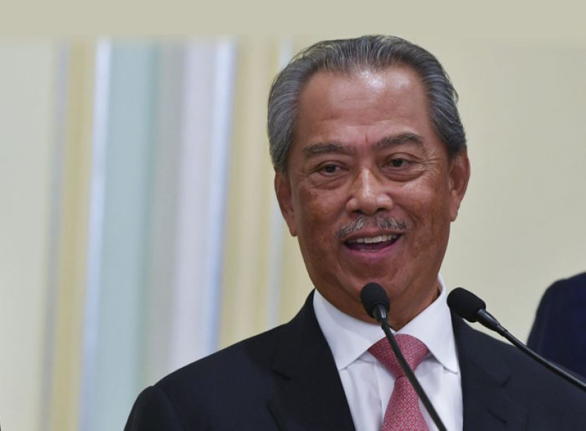 首相丹斯里慕尤丁。