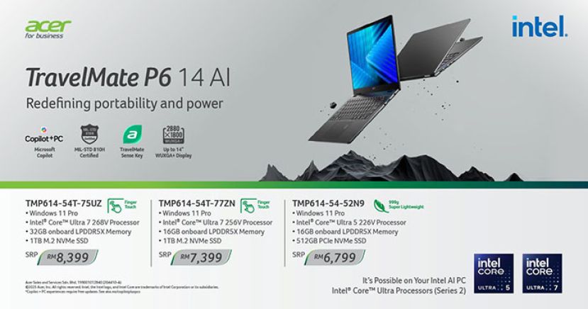 Acer 推出专为现代办公环境打造的高效商务科 技产品
