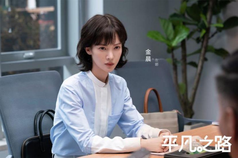 金晨在《平凡之路》中饰演左娜。