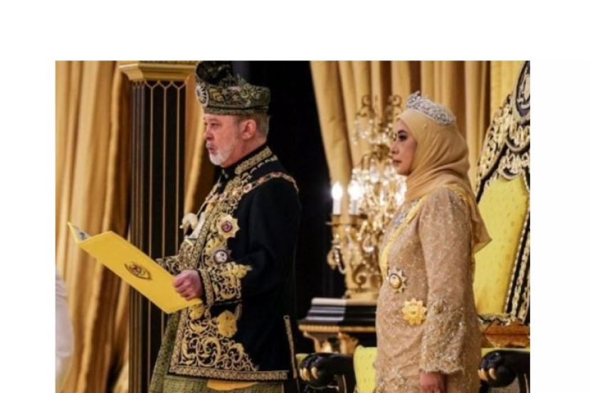 国家元首苏丹依布拉欣与元首后拉惹查丽苏菲雅。