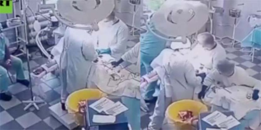 【俄罗斯大地震】动手术遇强震，医生冷静保护病人。