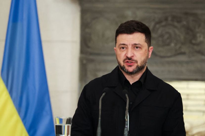 乌克兰总统泽伦斯基。
