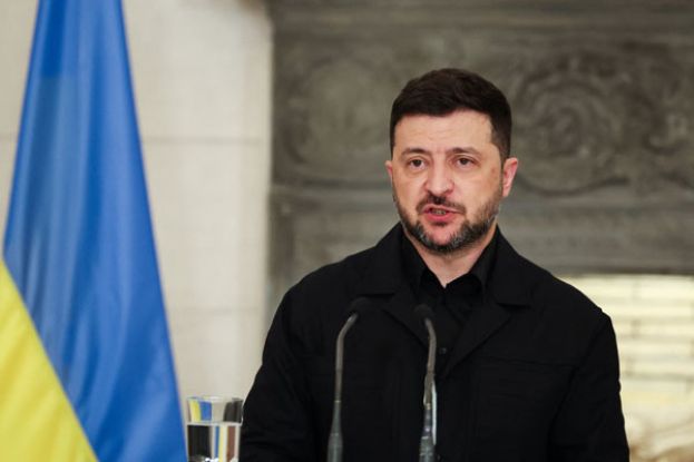 乌克兰总统泽伦斯基。